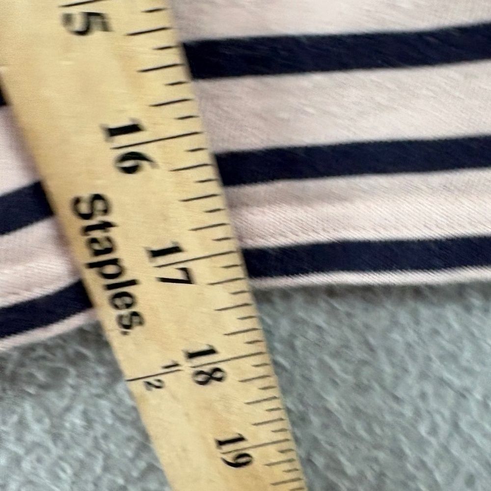 Stella McCartney Kids 18M Pink Navy Striped Star Applique Dress - Picture 7 of 11